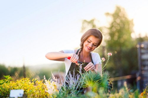 Beautifully landscaped garden in Kenley by professional gardeners