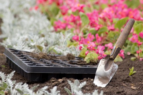 Lush Hillingdon garden maintained by skilled gardeners